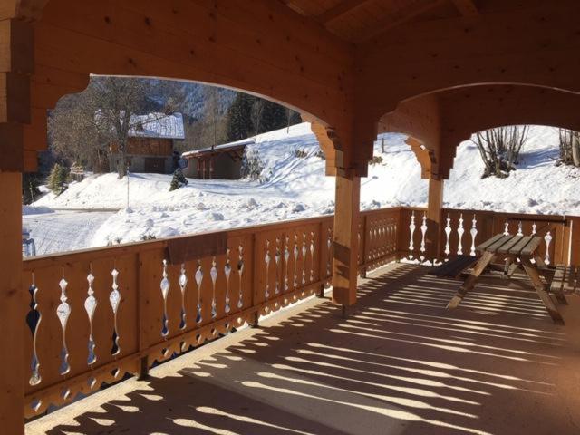 Chalet Nicole La Cote d'Arbroz Exterior photo